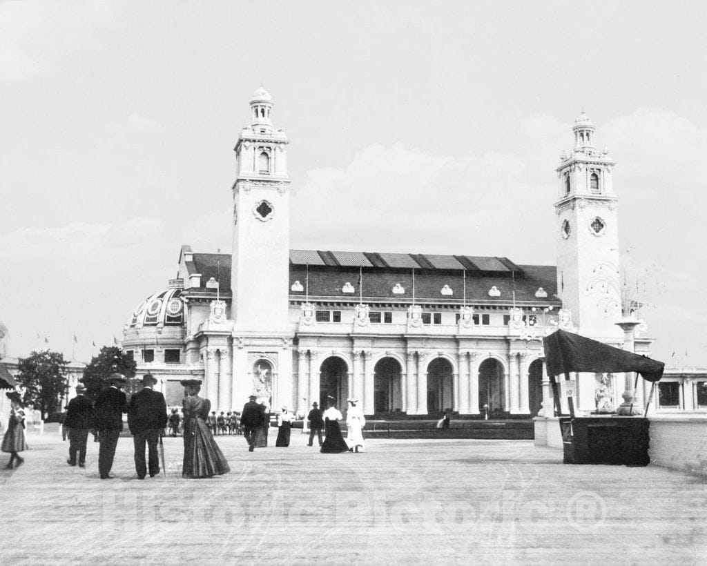 Historic Black & White Photo - Portland, Oregon - The Government Building, c1905 -