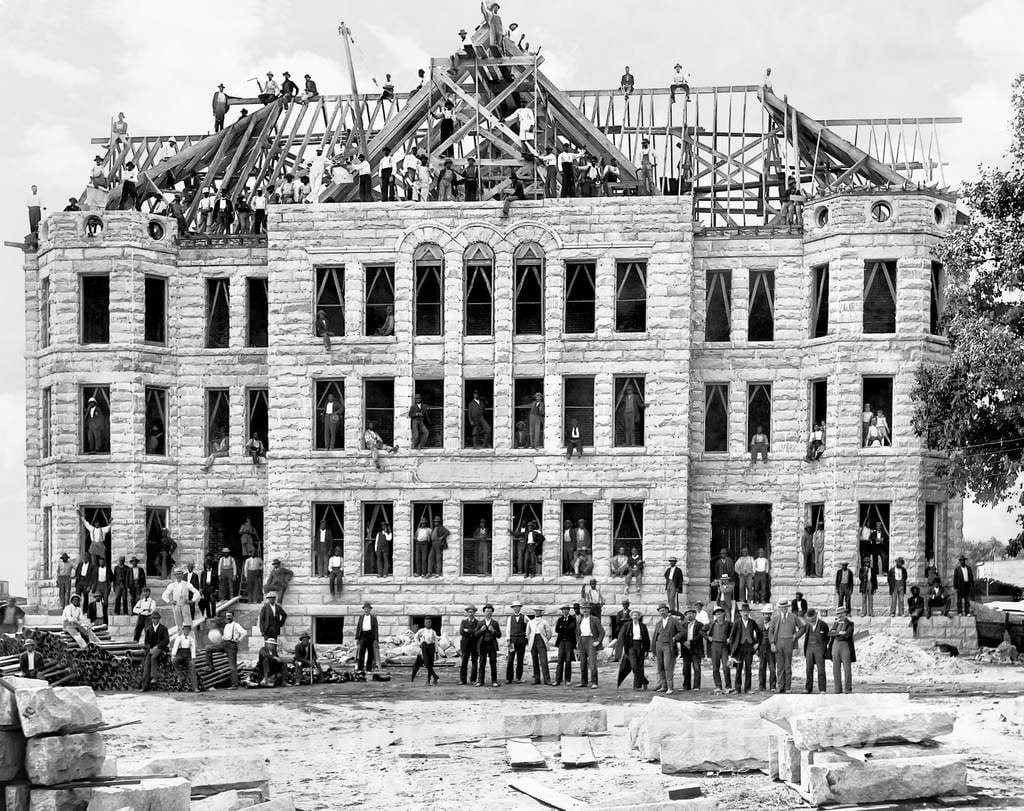 Historic Black & White Photo - Richmond, Virginia - Kingsley Hall at Union University, c1899 -