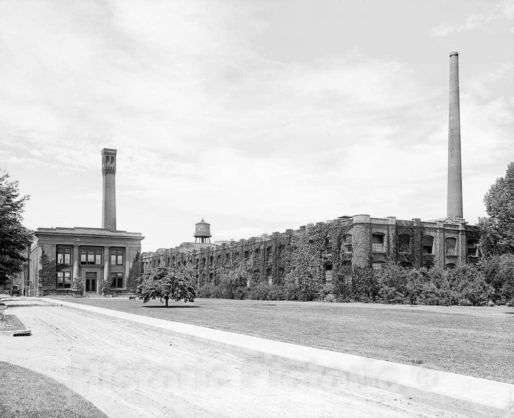 Historic Black & White Photo - Rochester, New York - Kodak Park, c1904 -