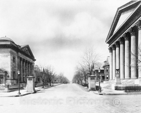 Historic Black & White Photo - St. Louis, Missouri - The Holy Corners, 1914 -